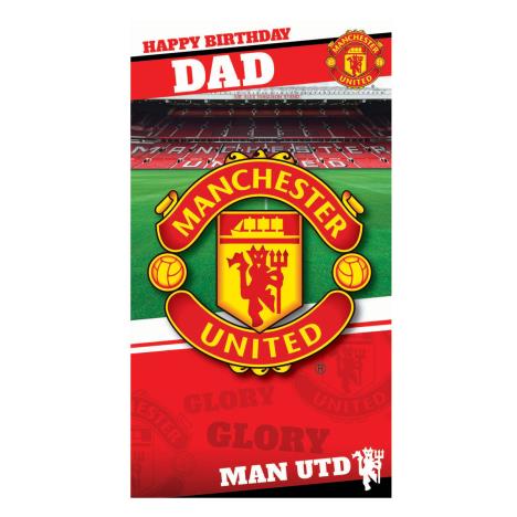 Dad Manchester United Birthday Card £2.45